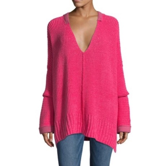 NWOT Free People take me over oversized sweater - Picture 3 of 7